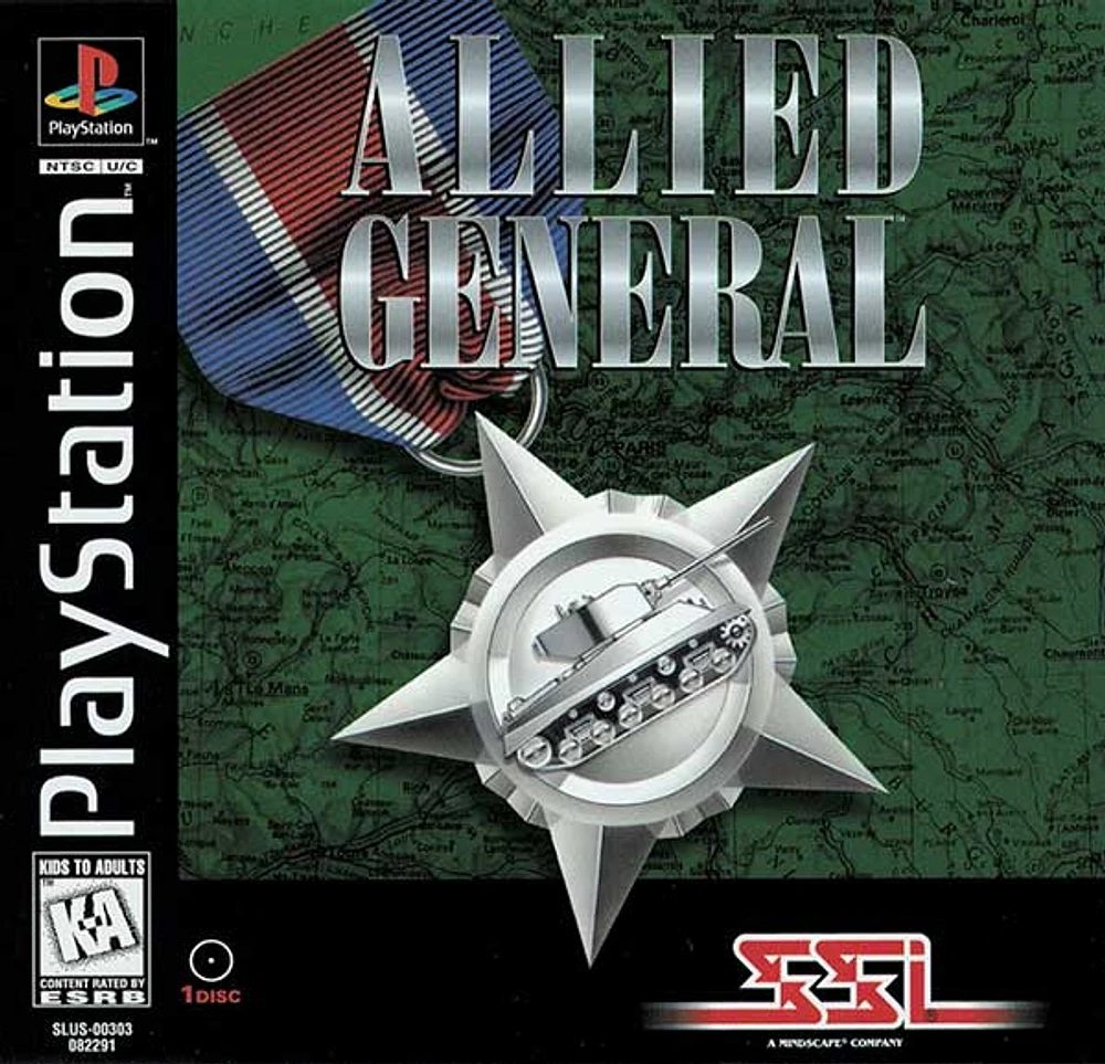 ALLIED GENERAL - Playstation (PS1) - USED