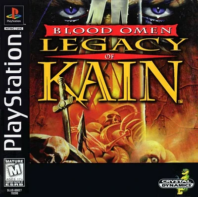 BLOOD OMEN:LEGACY OF KAIN - Playstation (PS1) - USED