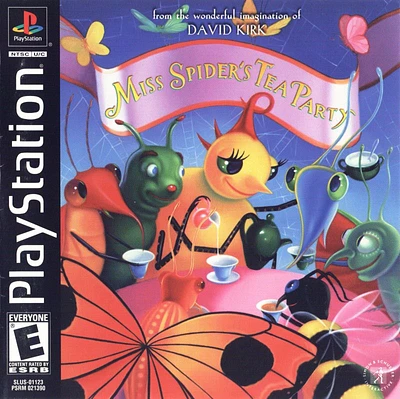 MISS SPIDERS TEA PARTY - Playstation (PS1) - USED