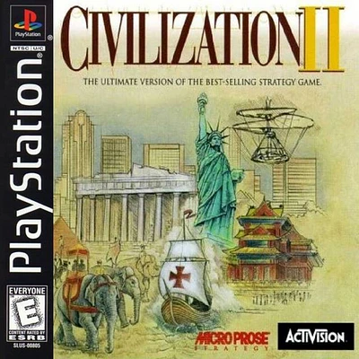 CIVILIZATION II - Playstation (PS1) - USED