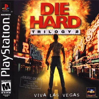 DIE HARD TRILOGY 2:VIVA LAS - Playstation (PS1) - USED