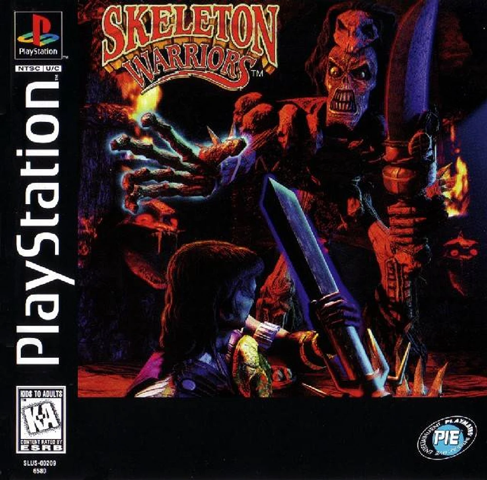 SKELETON WARRIORS - Playstation (PS1) - USED