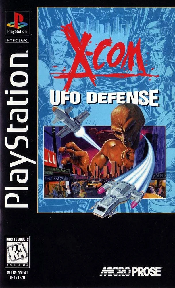 X-COM:UFO DEFENSE - Playstation (PS1) - USED