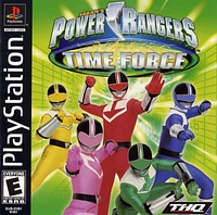 POWER RANGERS:TIME FORCE - Playstation (PS1) - USED