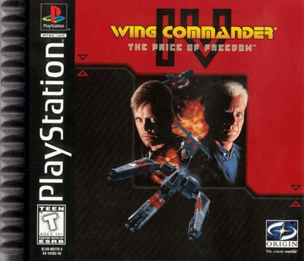 WING COMMANDER IV:PRICE - Playstation (PS1) - USED