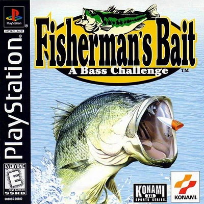 FISHERMANS BAIT:BASS - Playstation (PS1) - USED