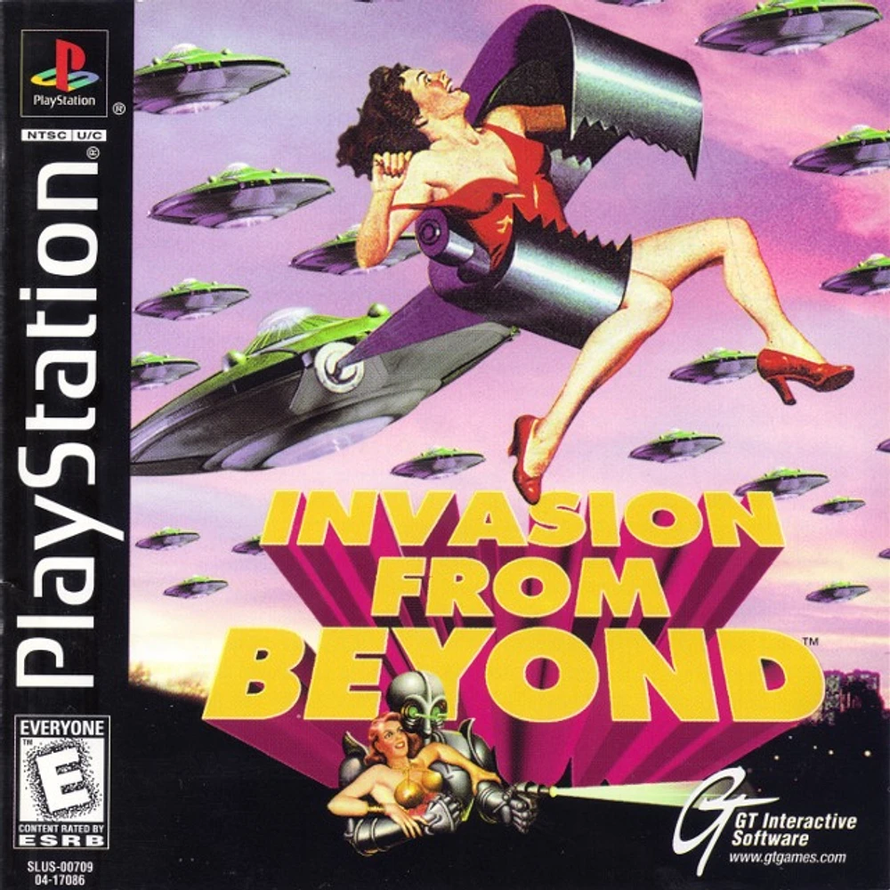 INVASION FROM BEYOND - Playstation (PS1) - USED