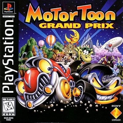 MOTOR TOON GRAND PRIX - Playstation (PS1) - USED