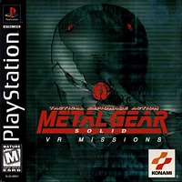 METAL GEAR SOLID:VR MISSIONS - Playstation (PS1) - USED