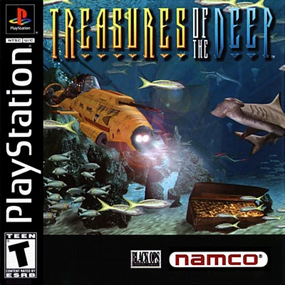 TREASURES OF THE DEEP - Playstation (PS1) - USED