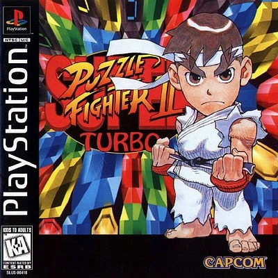 SUPER PUZZLE FIGHTER II - Playstation (PS1) - USED