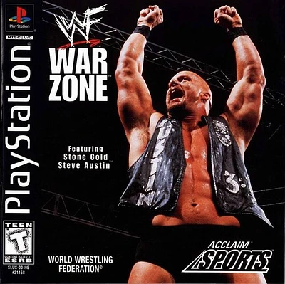 WWF:WARZONE - Playstation (PS1) - USED