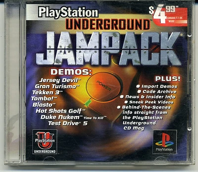 UNDERGROUND JAMPACK - Playstation (PS1) - USED