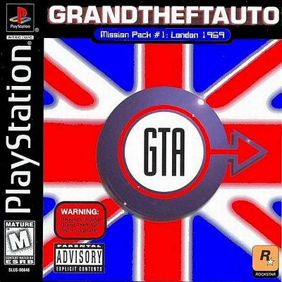 GTA:LONDON MISSION - Playstation (PS1) - USED