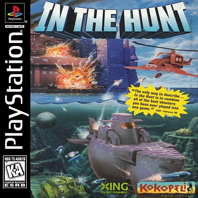 IN THE HUNT - Playstation (PS1) - USED
