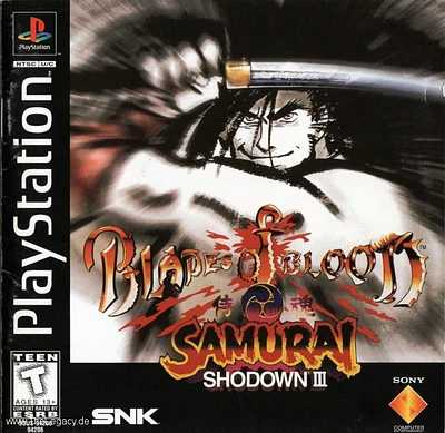 SAMURAI SHODOWN 3 - Playstation (PS1) - USED