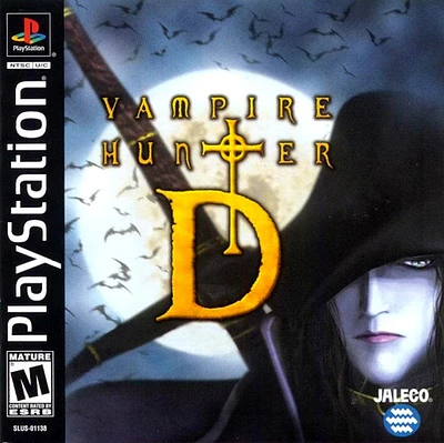 VAMPIRE HUNTER D - Playstation (PS1) - USED