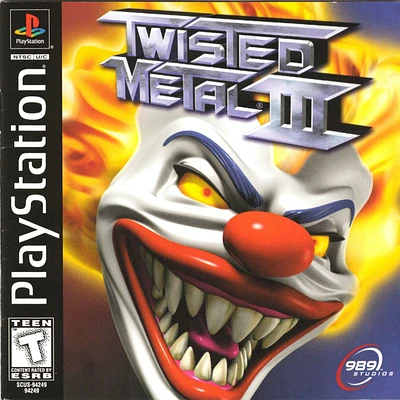 TWISTED METAL III - Playstation (PS1) - USED