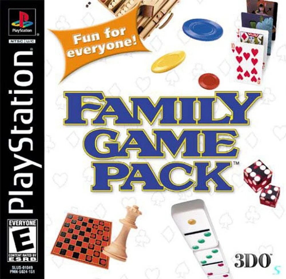 FAMILY GAME PACK 01 - Playstation (PS1) - USED