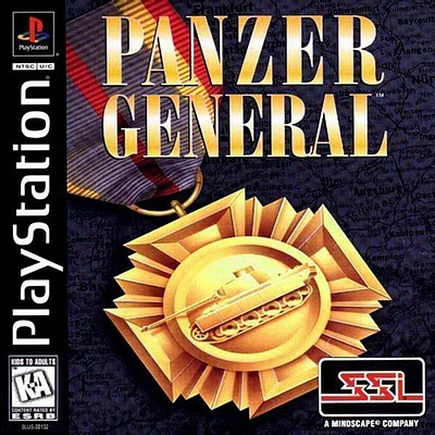 PANZER GENERAL. - Playstation (PS1) - USED