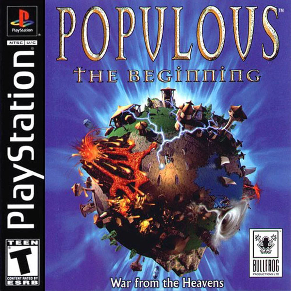 POPULOUS:BEGINNING - Playstation (PS1) - USED