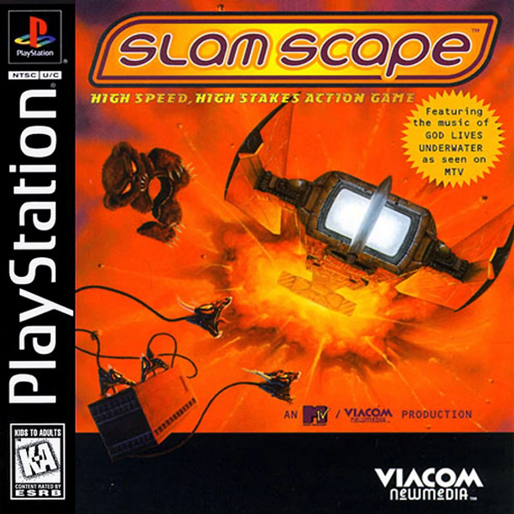 SLAM SCAPE - Playstation (PS1) - USED