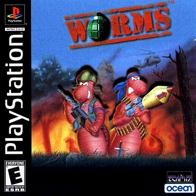 WORMS - Playstation (PS1) - USED