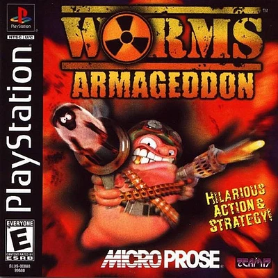 WORMS:ARMAGEDDON - Playstation (PS1) - USED