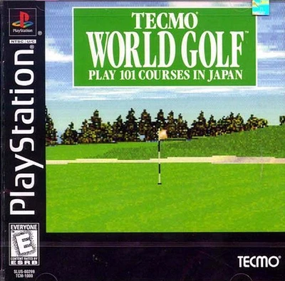 TECMO WORLD GOLF - Playstation (PS1) - USED
