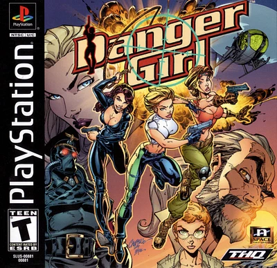 DANGER GIRL - Playstation (PS1) - USED