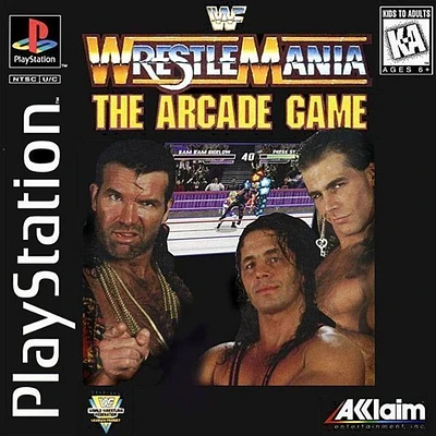 WWF:WRESTLEMANIA ARCADE - Playstation (PS1) - USED
