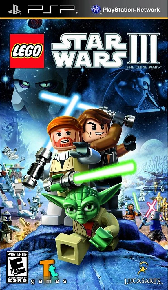 LEGO STAR WARS III:CLONE WARS - PSP - USED