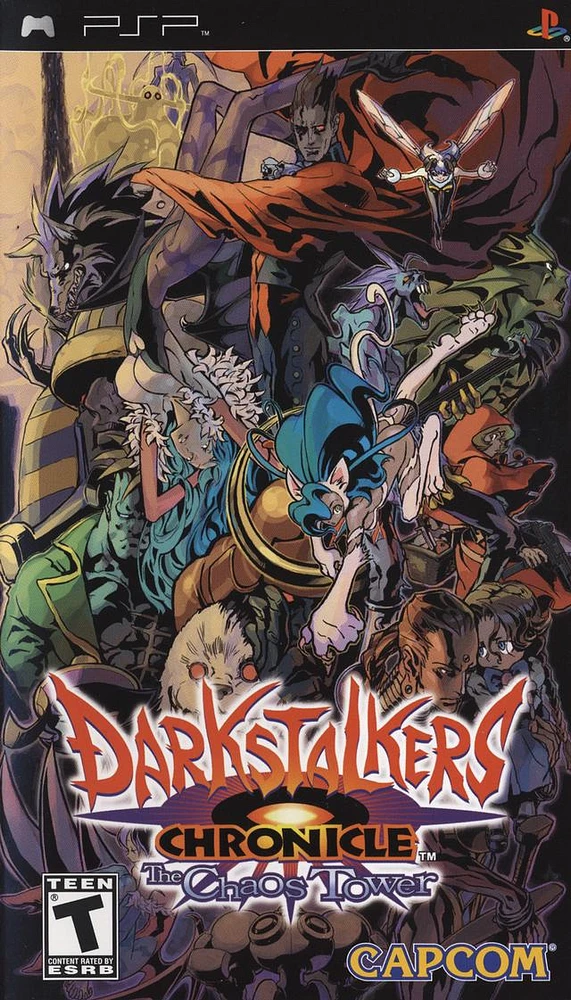 DARKSTALKERS CHRONICLES:CHAOS - PSP - USED