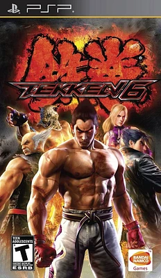 TEKKEN 6 - PSP - USED