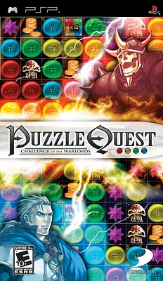 PUZZLE QUEST:CHALLENGE OF THE - PSP - USED
