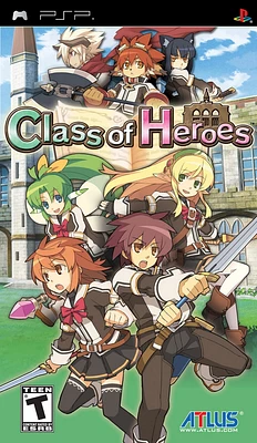 CLASS OF HEROES - PSP - USED