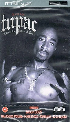 TUPAC:LIVE AT THE HOUSE OF - PSP - USED