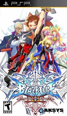 BLAZBLUE:CONTINUUM SHIFT 2 - PSP - USED