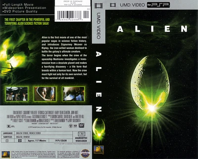 ALIEN - PSP Video - USED