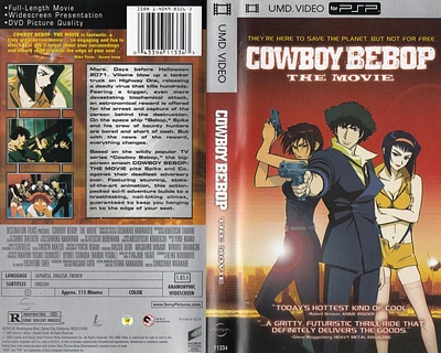 COWBOY BEBOP:THE MOVIE - PSP Video - USED