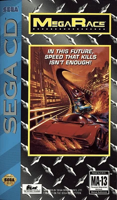 MEGA RACE - Sega CD - USED