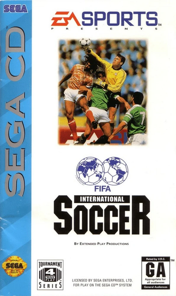 FIFA INTERNATIONAL SOCCER - Sega CD - USED