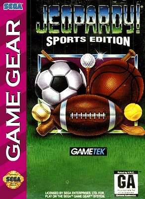 JEOPARDY SPORTS EDITION - Sega Game Gear - USED