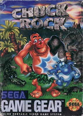 CHUCK ROCK - Sega Game Gear - USED