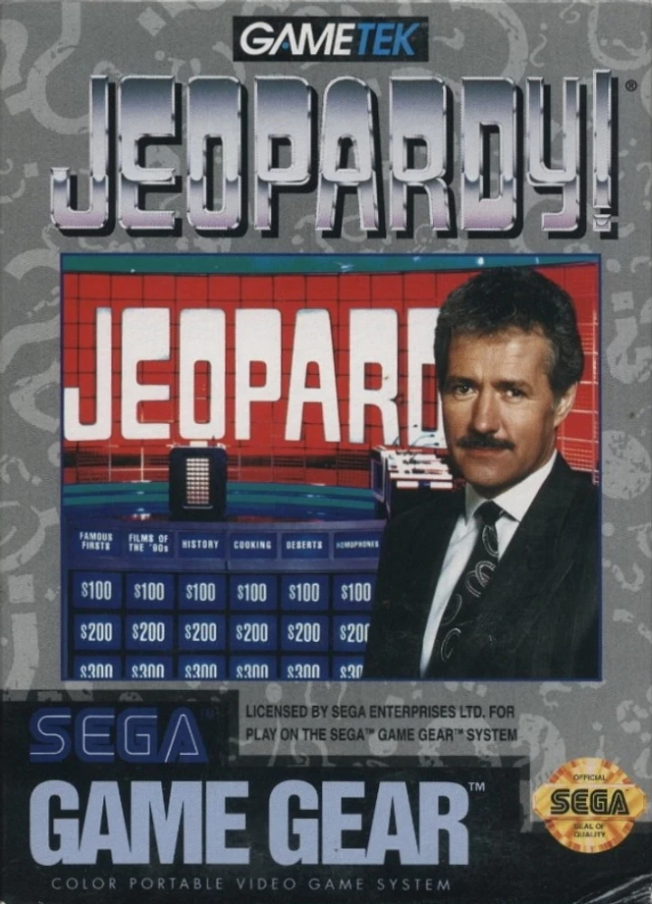 JEOPARDY - Sega Game Gear - USED