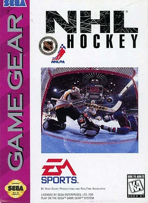 NHL HOCKEY - Sega Game Gear - USED