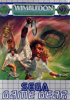 WIMBLEDON TENNIS - Sega Game Gear - USED