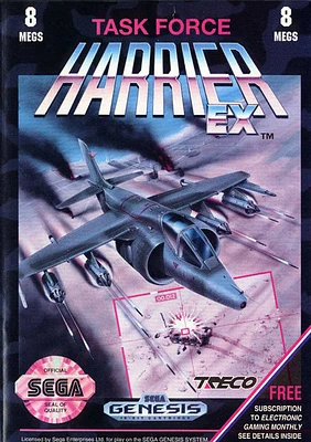 TASK FORCE HARRIER - Sega Genesis - USED