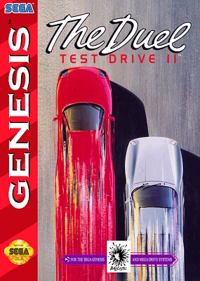 DUEL:TEST DRIVE II - Sega Genesis - USED