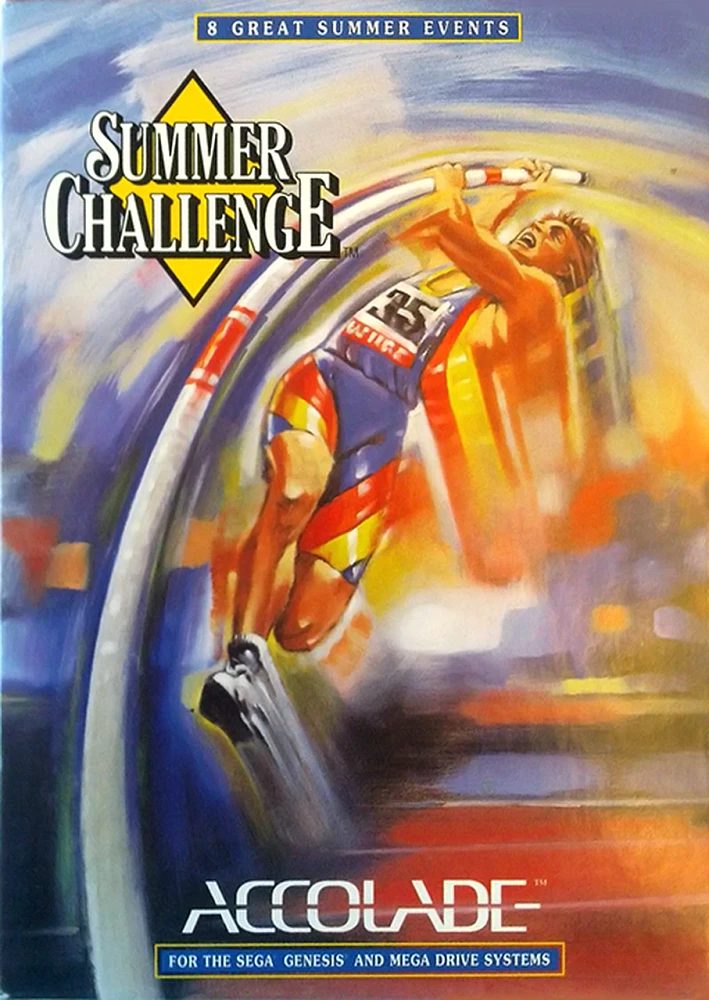 SUMMER CHALLENGE - Sega Genesis - USED